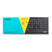 RAPOO klávesnice E9500M Multi-mode Wireless Ultra-slim Keyboard Black