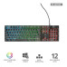 TRUST herní klávesnice GXT 835 Azor Illuminated Gaming Keyboard