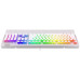 Endorfy herní klávesnice Omnis OWH Pudd.Kaihl BL RGB / USB / blue switch / drátová /mechanická/US layout/bílá RGB