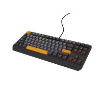 Genesis herní klávesnice THOR 230/TKL/RGB/Outemu Red/Drátová/US/Anchor/Drátová USB/US layout/Černá