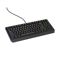 Genesis herní klávesnice THOR 230/TKL/RGB/Outemu Brown/Drátová/US/Čern/Drátová USB/US layout/Černá