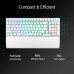 ASUS klávesnice ROG Strix Scope II 96 Wireless White (ROG RX RED / PBT) - US