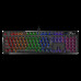 GENIUS GX GAMING Scorpion K12/ drátová/ mechanická/ Brown Switches/ RGB podsvícení/ Copilot/ USB/ černá/ CZ+SK layout