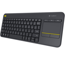 Logitech Wireless Touch Keyboard K400 plus, USB,CZ/SK