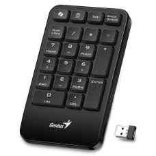 GENIUS NumPad 1000/ numerická/ bezdrátová 2,4GHz/ Copilot/ mini receiver/ USB/ černá