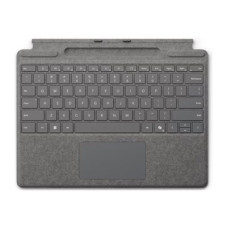 MS Surface Pro Keyboard + Pen Storage CM, Pen Storage, CoPilot Button, EN Int, Platinum