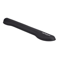 StarTech.com Foam Keyboard Wrist Rest for Ergonomic Typing Support, Padded Non-Slip Keyboard Cushion, Laptop or Desktop Computer Keyboard Wrist, Hand & Arm Rest, Soft Black Nylon Rest Pad