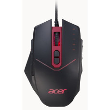 Acer NITRO -  herní myš optická, max. 4200dpi, 8 program. tlačítek, 6 barev podsvícení, Avago 3050, USB