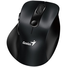 GENIUS Ergo 9000S Black/ duální Bluetooth + 2,4GHz/ 2400 dpi/ bezdrátová/ tichá/ černá