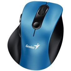 GENIUS Ergo 9000S Blue/ duální Bluetooth + 2,4GHz/ 2400 dpi/ bezdrátová/ tichá/ modrá