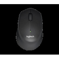 Logitech M330/Kancelářská/Optická/Pro praváky/1 000 DPI/Bezdrátová USB/Černá