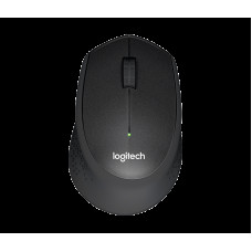 Logitech M330/Kancelářská/Optická/Pro praváky/1 000 DPI/Bezdrátová USB/Černá