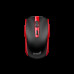 GENIUS ECO-8150 Red/ 1200 dpi/ bezdrátová/ dobíjecí/ Copilot/ 4tlačítková/ černočervená