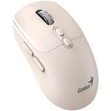 GENIUS NX-8080S BT Milk Tea/ duální Bluetooth + 2,4GHz/ 1600 dpi/ bezdrátová/ Copilot/ tichá/ 7tlačítková/ béžová
