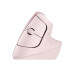 Logitech Lift Vertical Ergonomic Mouse - ROSE - 2.4GHZ/BT