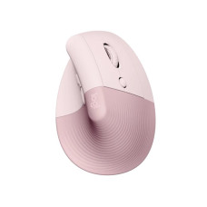 Logitech Lift Vertical Ergonomic Mouse - ROSE - 2.4GHZ/BT