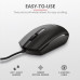 TRUST BASI WIRED MOUSE