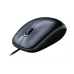 Logitech M90/Kancelářská/Optická/1 000 DPI/Drátová USB/Černá