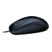Logitech M90/Kancelářská/Optická/1 000 DPI/Drátová USB/Černá