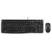 set Logitech Desktop MK120, drátový, USB, US