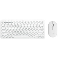 Logitech Pebble 2 Combo - TONAL WHITE - US INT'L - 2.4GHZ/BT - INTNL-973 - UNIVERSAL