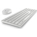 Dell Pro Wireless Keyboard and Mouse - KM5221W - Czech/Slovak (QWERTZ) - White