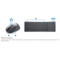 Dell Multi-Device Wireless Keyboard and Mouse - KM7120W - Czech/Slovak