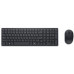 DELL KM555/ Německá/ bezdrátová tichá klávesnice + myš/ USB/ černá