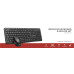 Klávesnice C-TECH WLKMC-04, bezdrátový combo set s myší, černý, USB, CZ/SK