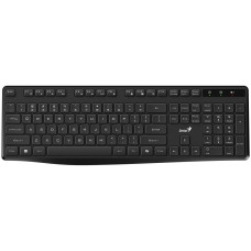 Genius KB-7200 Klávesnice, bezdrátová, 2,4GHz, mini USB přijímač, CZ+SK layout, Copilot klávesa, černá