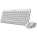 Genius bezdrátový set klávesnice a myši LuxeMate Q8000 white