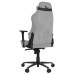 AROZZI herní židle VERNAZZA Soft Fabric Light Grey/ povrch Elastron/ světle šedá