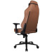 AROZZI herní židle PRIMO Full Premium Leather Brown/ 100% přírodní italská kůže/ hnědá