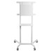 Neomounts  NS-M1250WHITE / Mobile Flat Screen Floor Stand (height: 160 cm) / White