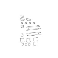 98-744-629, ACCESSORY LX PRO WALL SPARE PARTS KIT