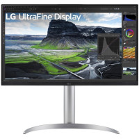 LG monitor 27UQ850V-W IPS 4K / 3840x2160 / 5ms / 2000:1 / 400cd / HDMI / DP / USB-C/ repro /pivot / výškově nastav./bílý