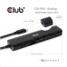 Club3D hub USB-C 3.2 Gen1 7in1 Hub HDMI 4K60Hz, 2x SD card, 2x USB-A, USB-C PD - nabíjení 100W, RJ45