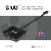 Club3D Video hub MST (Multi Stream Transport) USB-C 3.2 na HDMI 2.0, Dual Monitor 4K60Hz