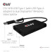 Club3D Video hub MST USB-C (USB-A adaptér) na 2xDP 4K60Hz Video splitter