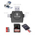 VIKING ČTEČKA PAMĚŤOVÝCH KARET V4 USB3.0 4V1 bílá