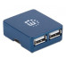 MANHATTAN USB 2.0 Micro Hub, 4 Ports, Bus Power