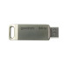 GOODRAM Flash Disk 64GB ODA3, USB 3.2, stříbrná