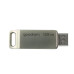 GOODRAM Flash Disk 128GB ODA3, USB 3.2, stříbrná