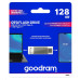 GOODRAM Flash Disk 128GB ODA3, USB 3.2, stříbrná