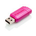 VERBATIM Flash Disk 32GB Hi-Speed Store 'n' Go, Pinstripe, USB 2.0, Hot růžová