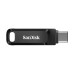 SanDisk Ultra Dual Drive Go/512GB/150MBps/USB 3.1/USB-A + USB-C/Černá