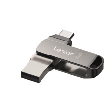 Lexar flash disk 256GB - JumpDrive D400 Dual USB-C & USB-A 3.1 (čtení až 130MB/s)