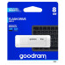 GOODRAM Flash Disk UME2 8GB USB 2.0 bílá