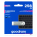 GOODRAM Flash Disk UNO3 256GB, USB 3.2 Gen1, stříbrná