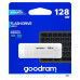 GOODRAM Flash Disk 128GB UME2, USB 2.0, bílá